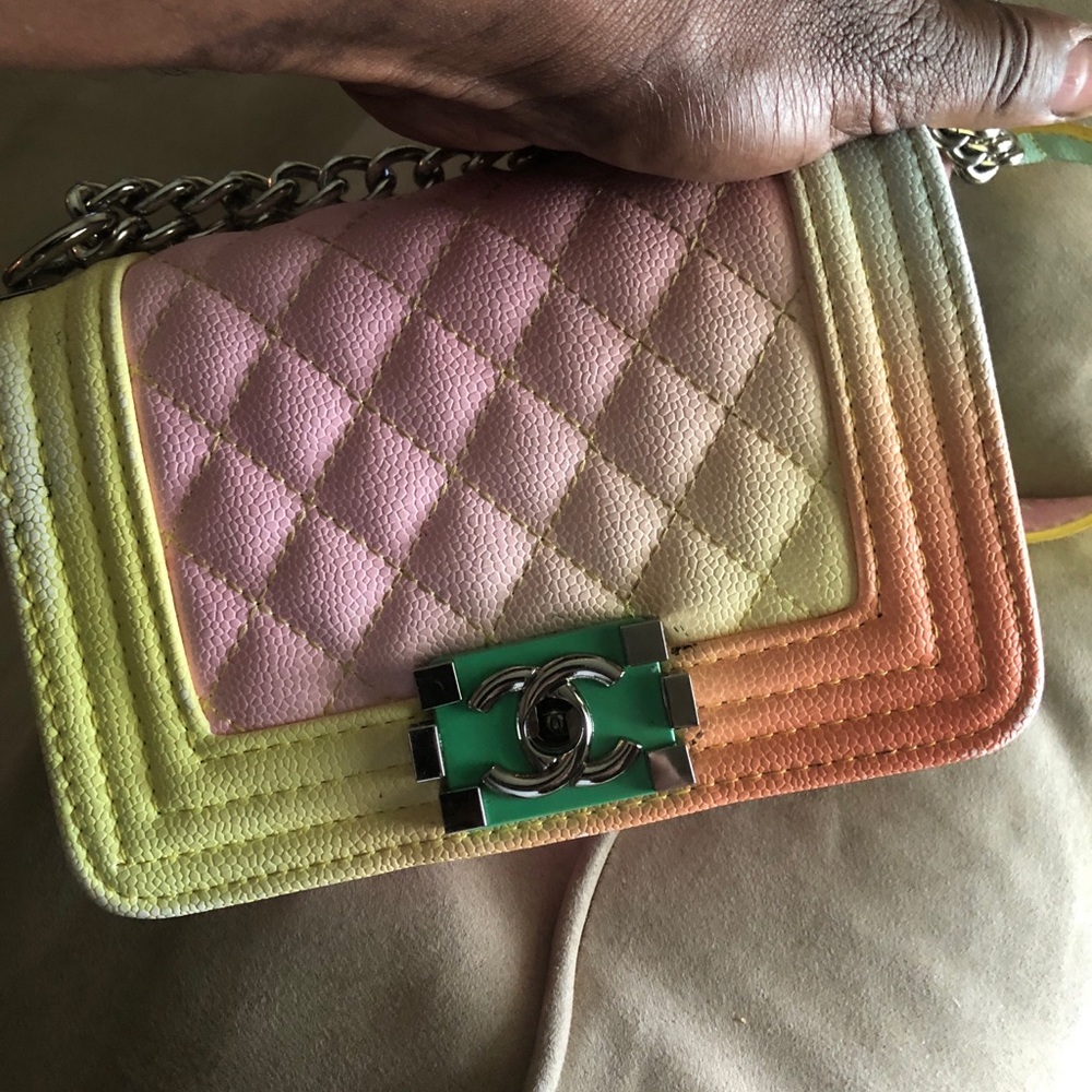 Rainbow Chanel Handbag!